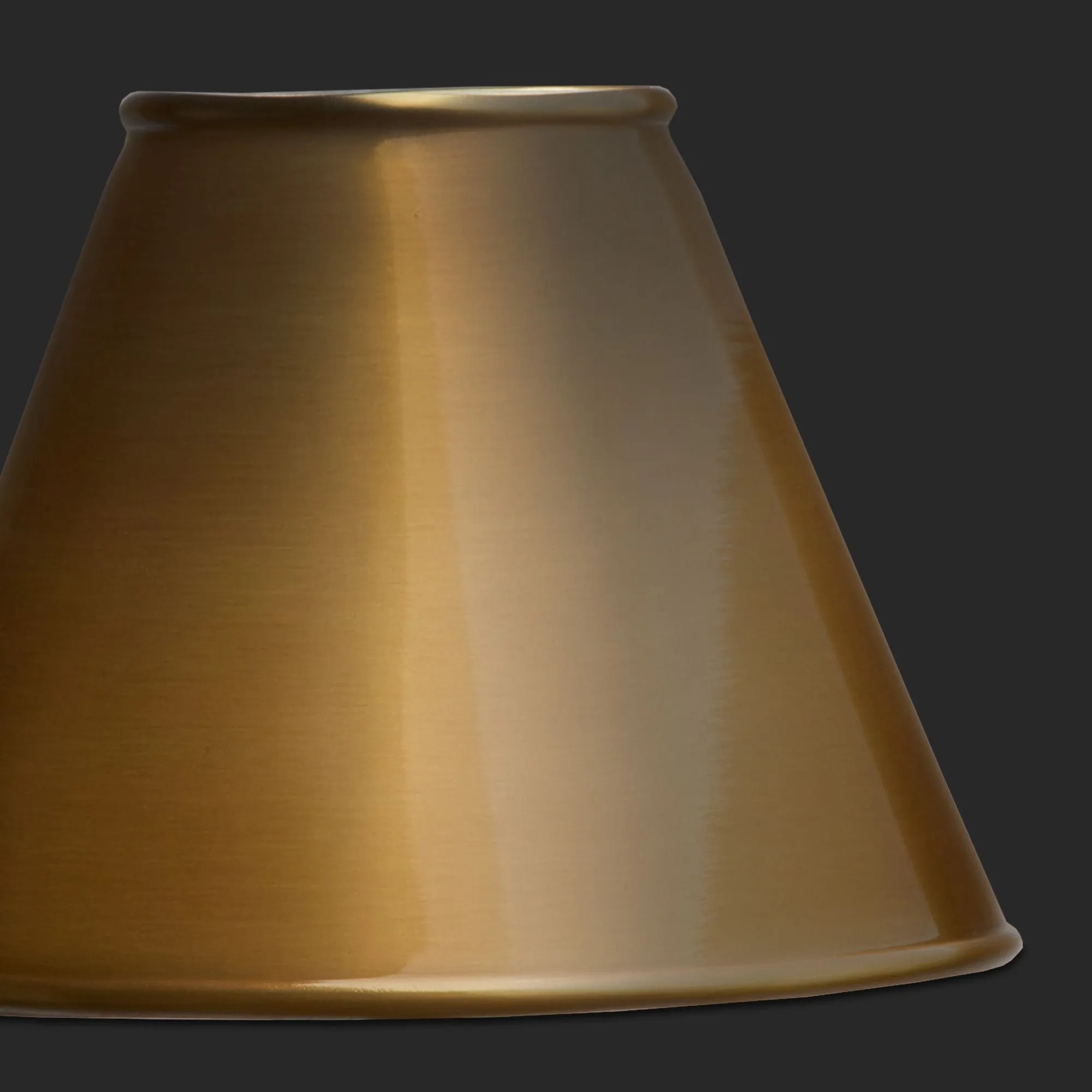 14cm empire shade in brasso