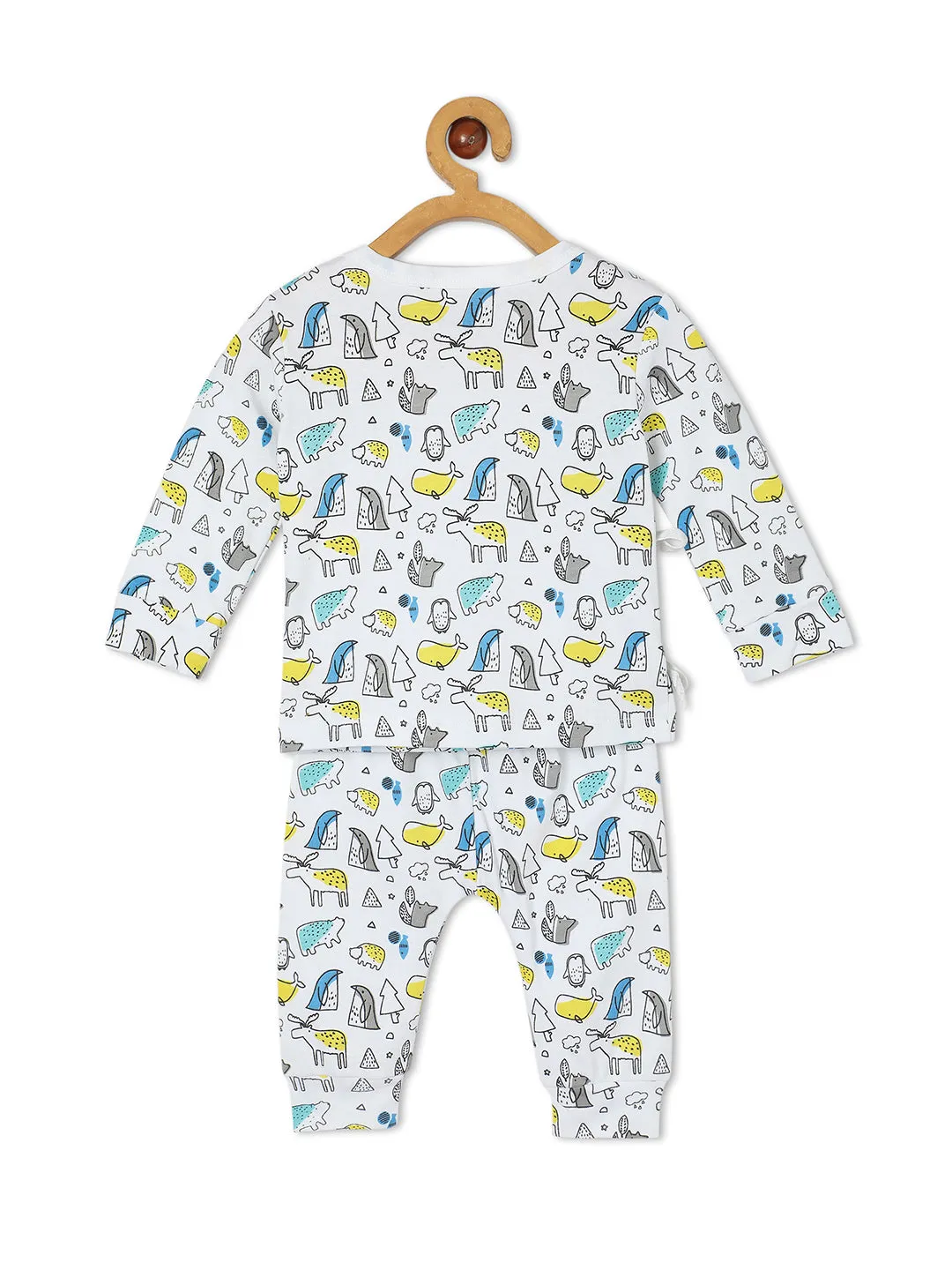 Animal Party Infant Jabla Pajama Set