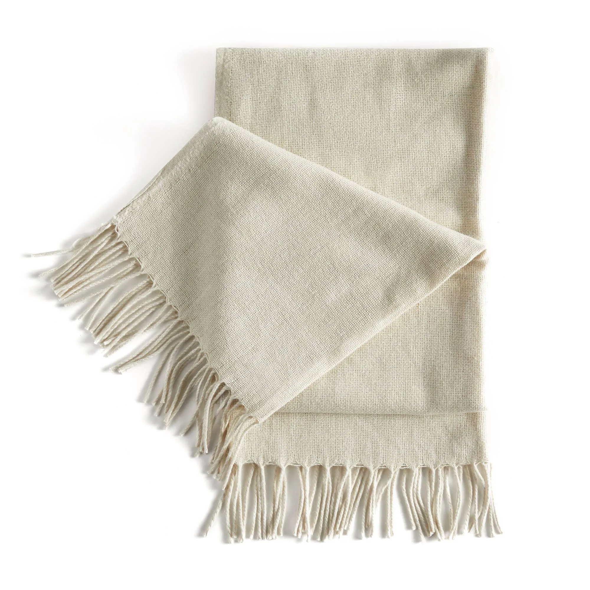 Averie Woven Throw White