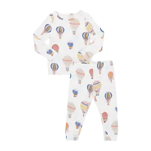 Bamboo PJ Set, Hot Air Balloons