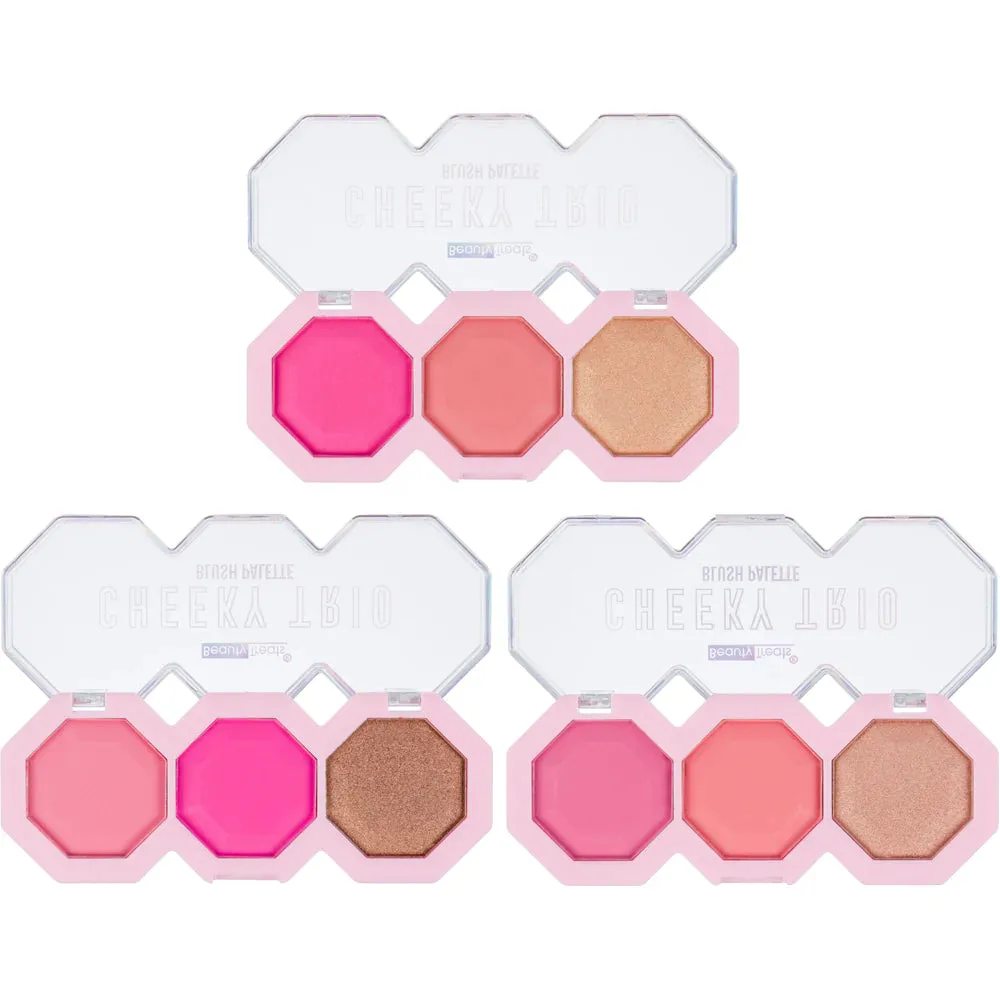 Beauty Treats - Cheeky Trio Blush Palette