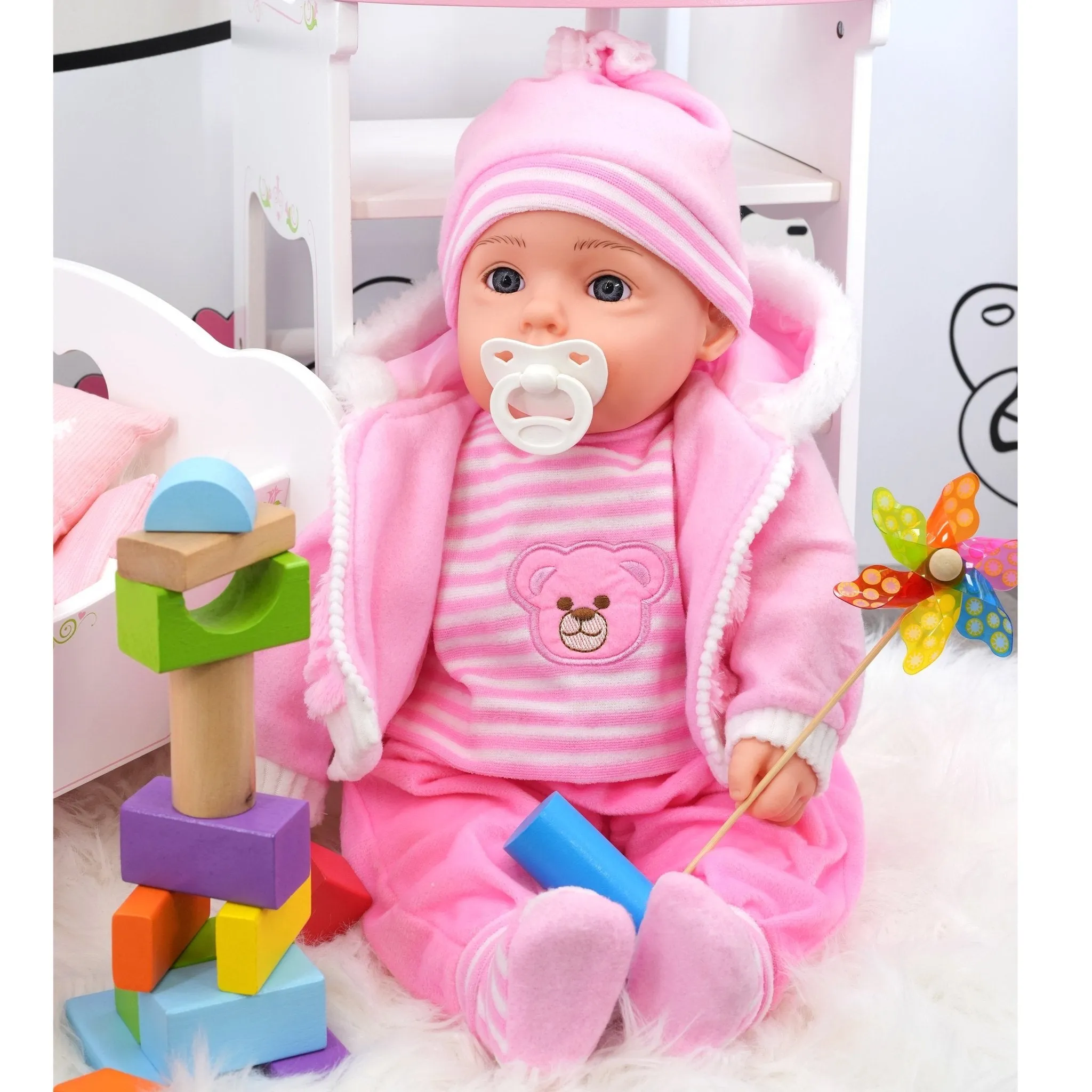 BiBi Baby Doll "Pinky" (Little Bear) (50 cm / 20")