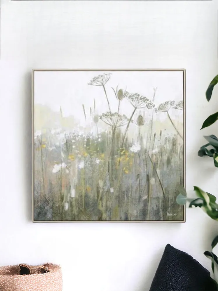 Canvas Framed Print - Peaceful Garden