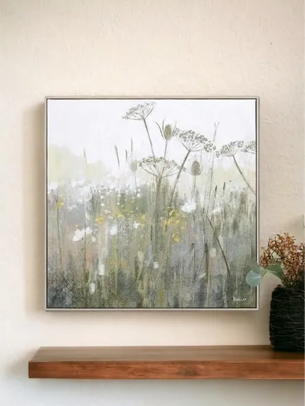 Canvas Framed Print - Peaceful Garden