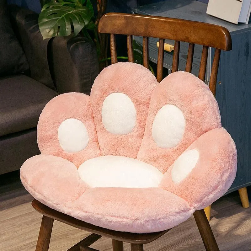 Cat Paw Computer Chair Pillow