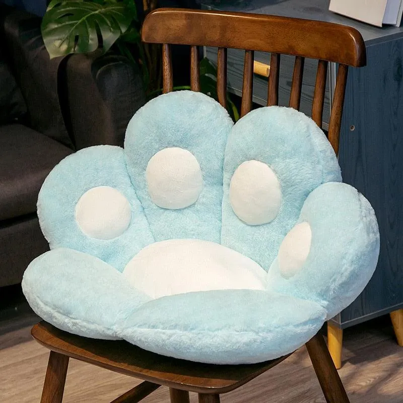 Cat Paw Computer Chair Pillow