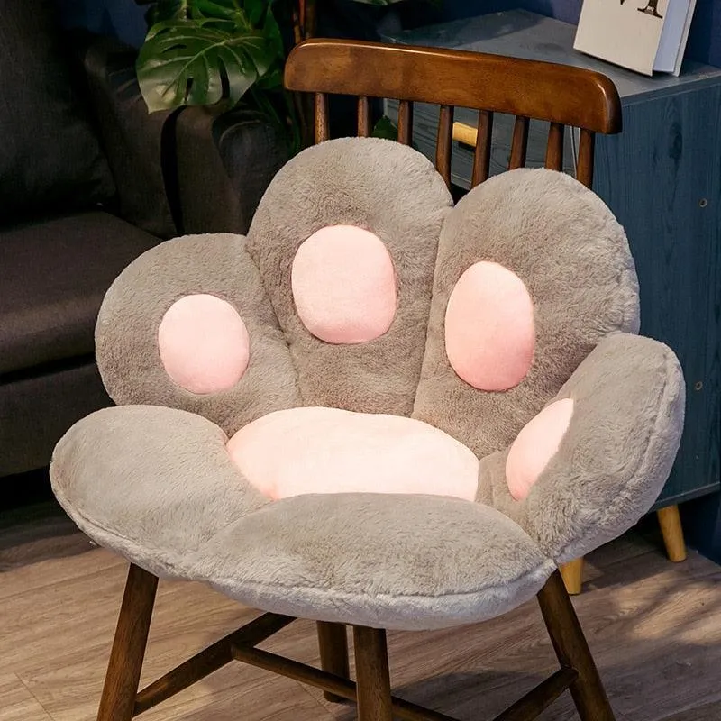 Cat Paw Computer Chair Pillow