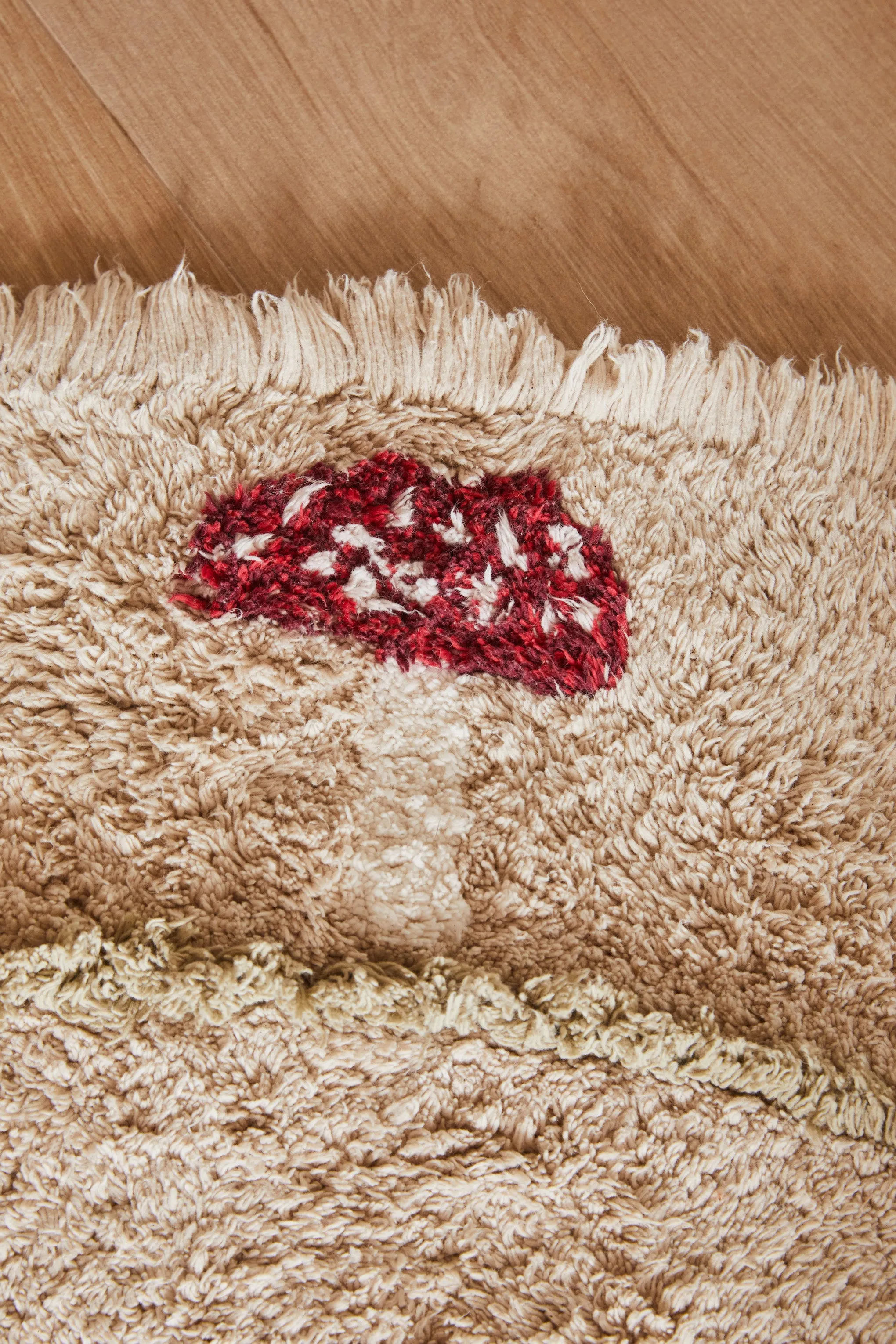 Chanterelle Mushroom Washable Rug