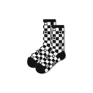 Checkboard Love All-season Unisex Crew Socks