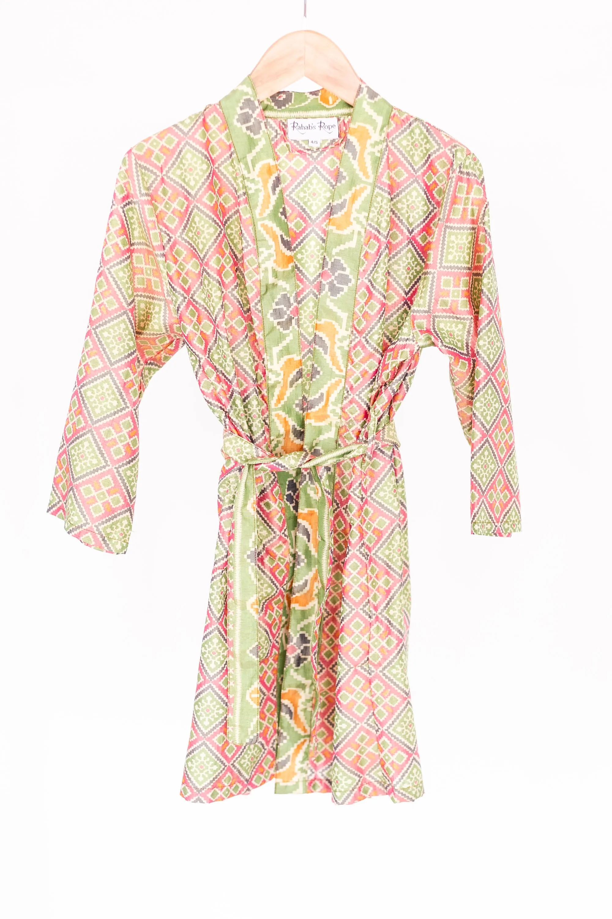 Children's Silk Sari Kimono