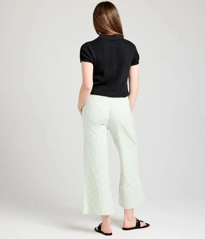 Cohen Pant in Mint Floral