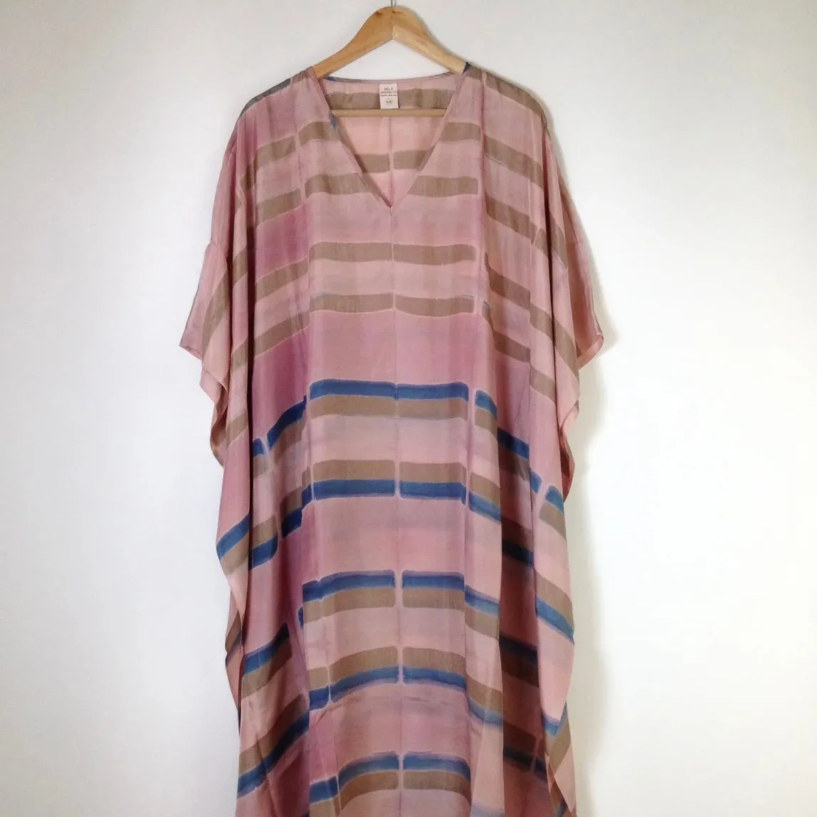 Dianna - Pure Silk Kaftan Dress