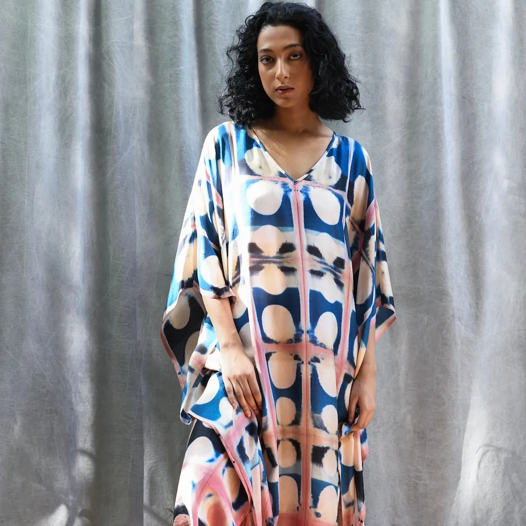 Dianna - Pure Silk Kaftan Dress