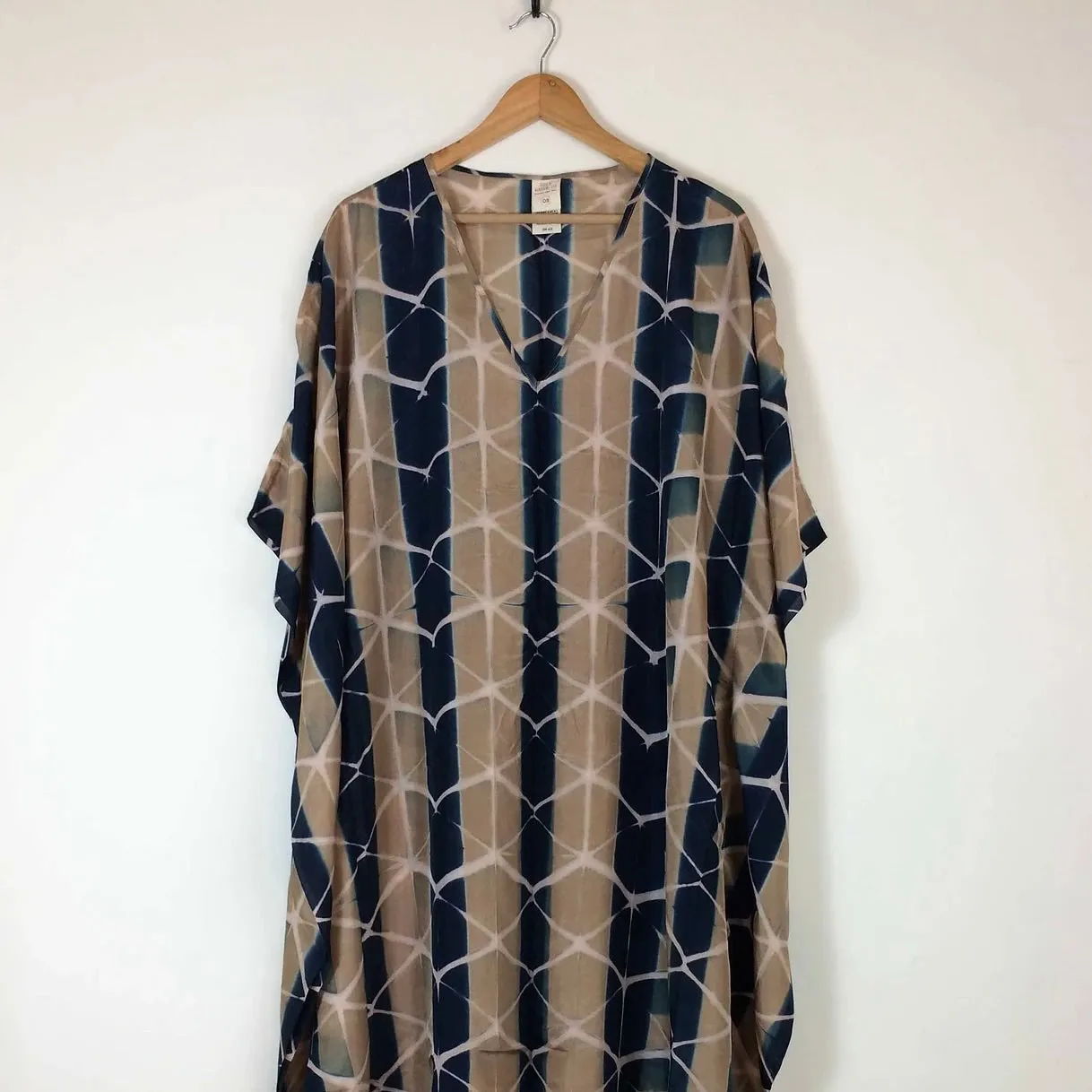 Dianna - Pure Silk Kaftan Dress