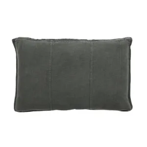 Eadie Lifestyle Luca Linen Slate Cushion 40cm x 60cm