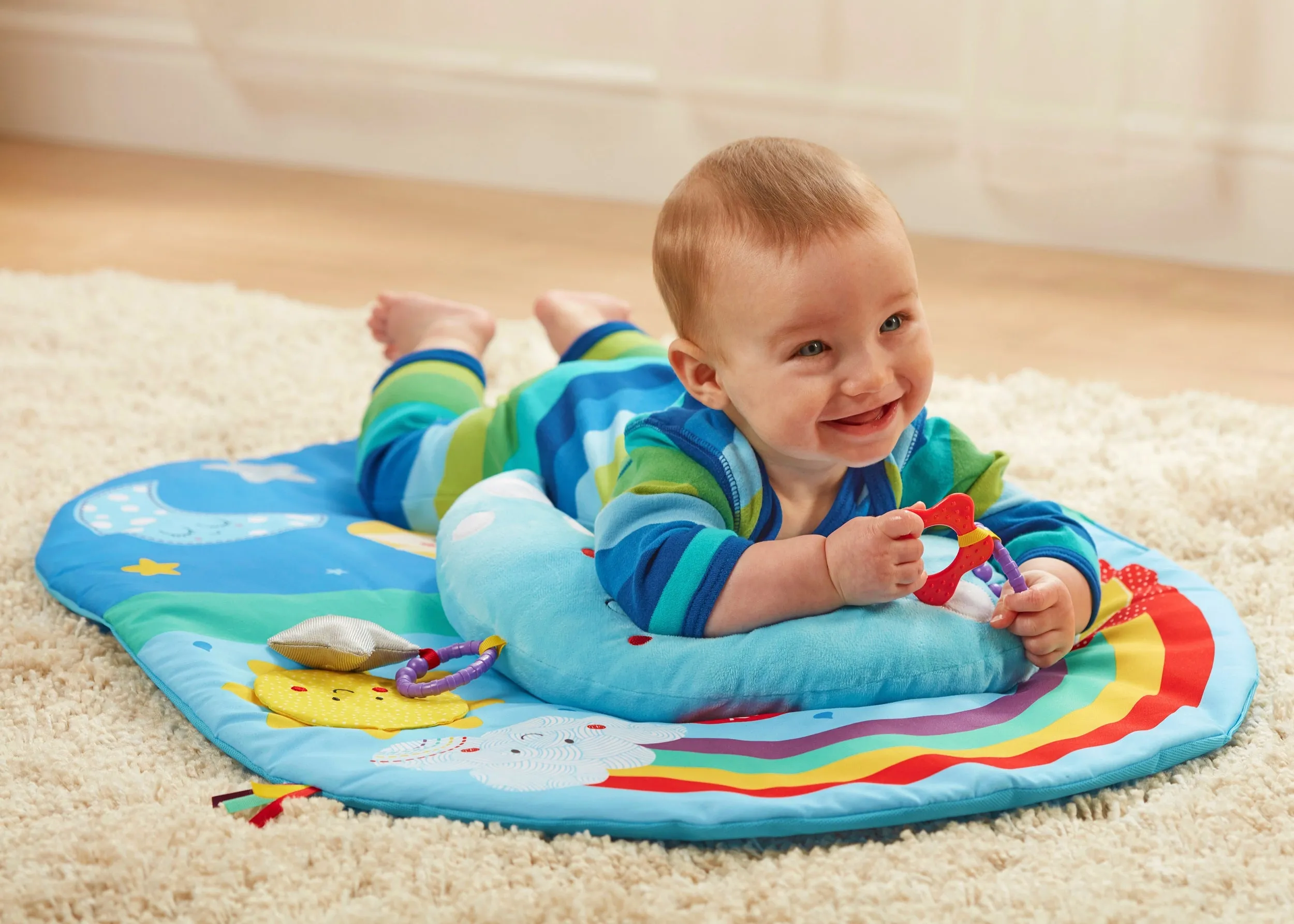 East Coast Nursery 'Say Hello' Tummy Time Playmat