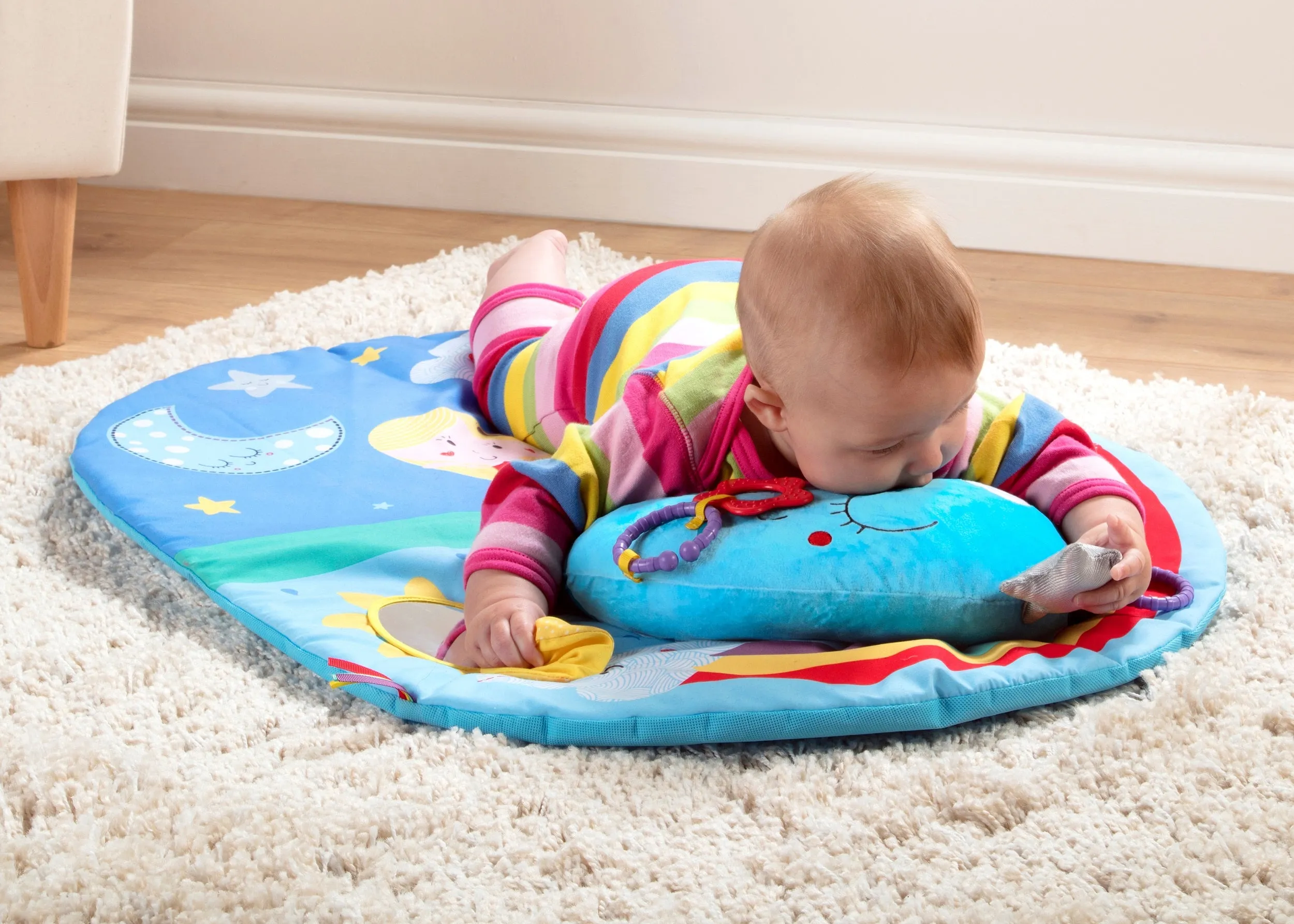 East Coast Nursery 'Say Hello' Tummy Time Playmat