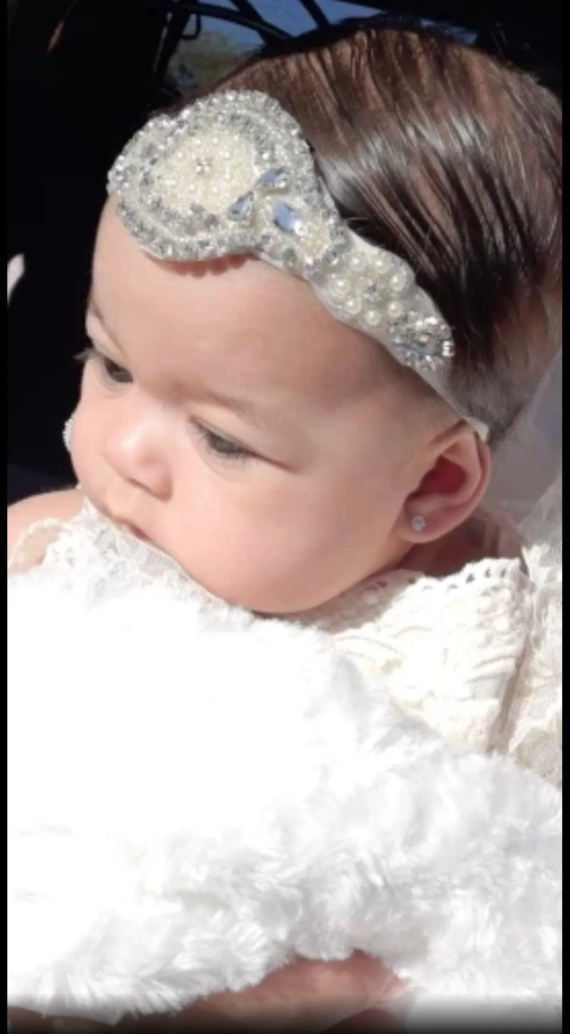 Elegant Baby Pearl Headband