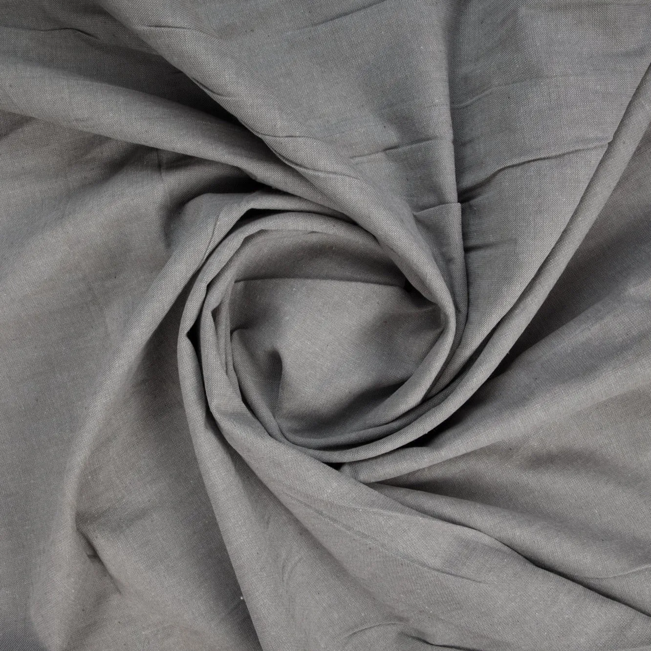 Grey Solid Cotton Fabric Online