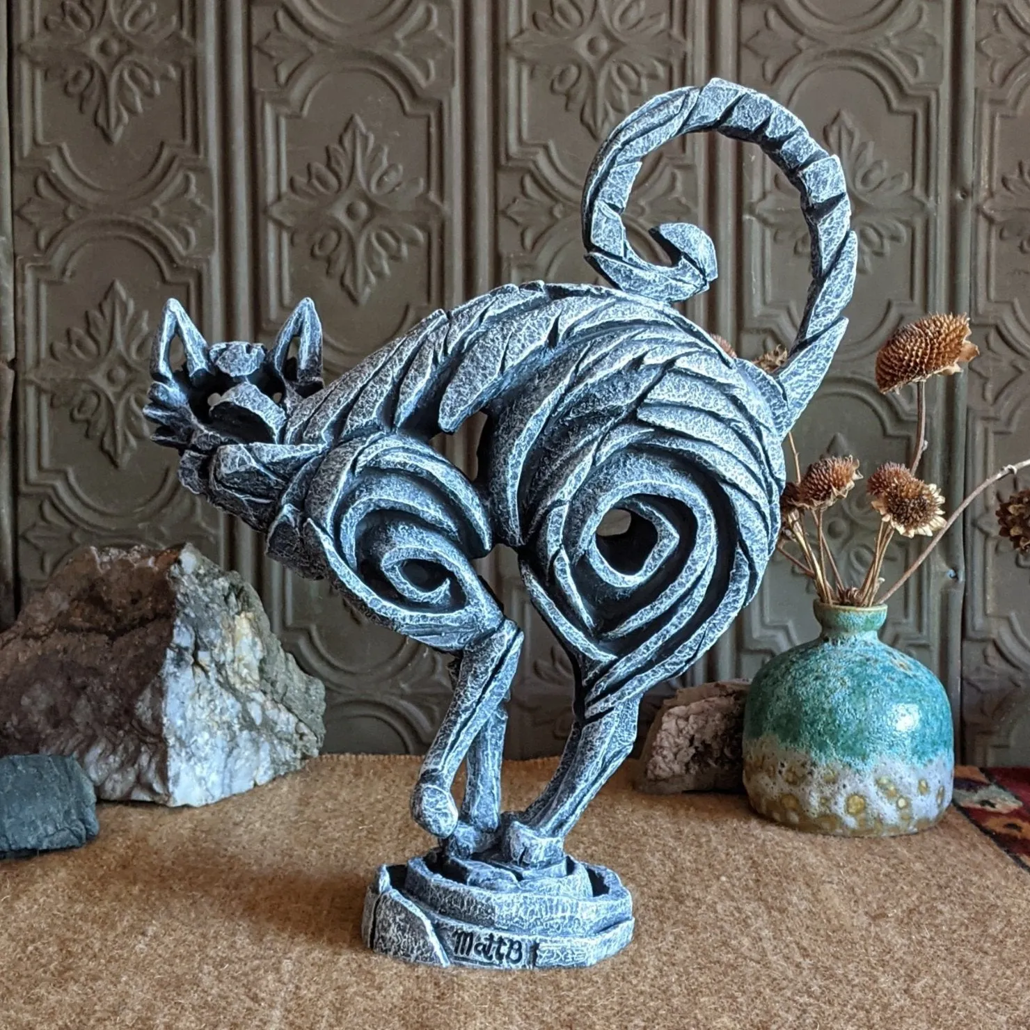 Halloween Pose Cat Edge Sculpture by Matt Buckley GF-6005335