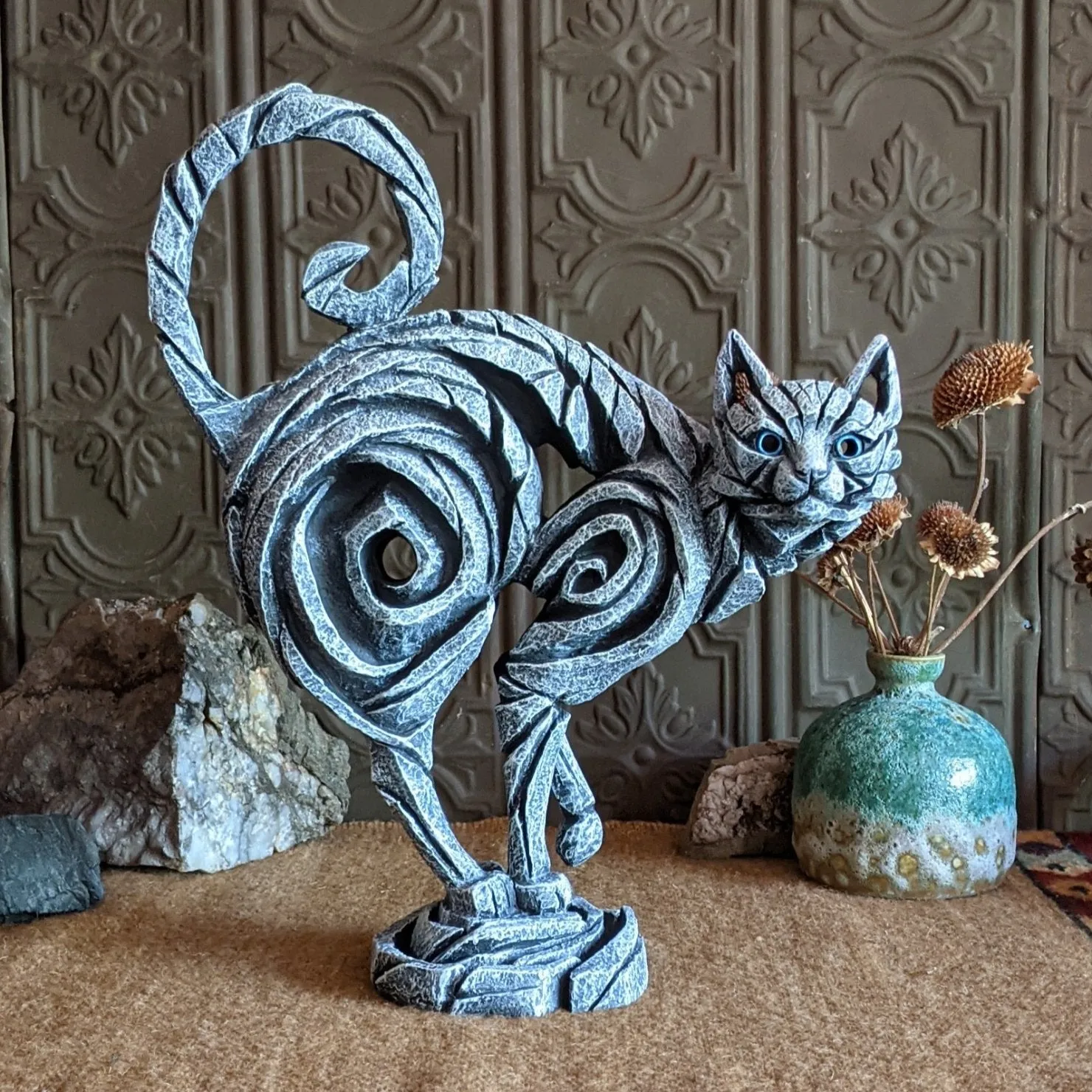 Halloween Pose Cat Edge Sculpture by Matt Buckley GF-6005335