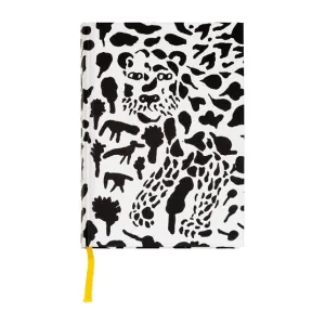 IITTALA | Notebook | Oiva Toikka Collection | OTC Notebook 15cm x 21cm - Cheetah Black