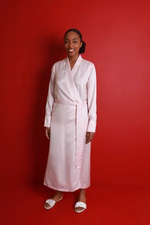 Mulberry Silk Robe - chennai pink