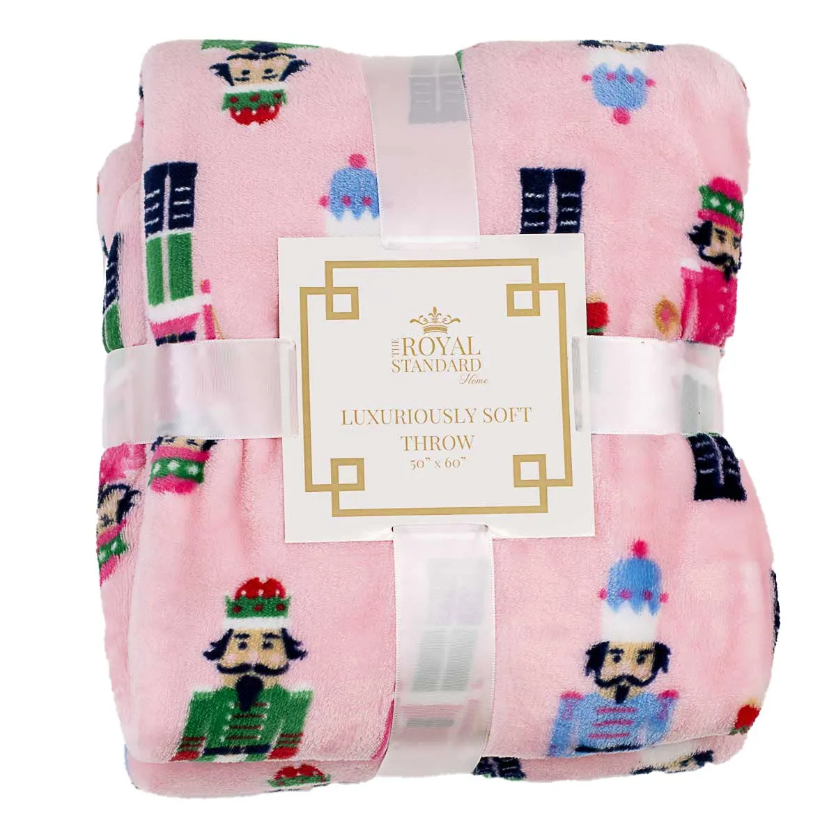 Nutcracker March Throw-Pink/Multi