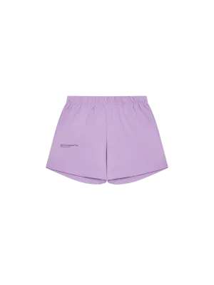 Organic Cotton Pajama Loose Shorts—orchid purple