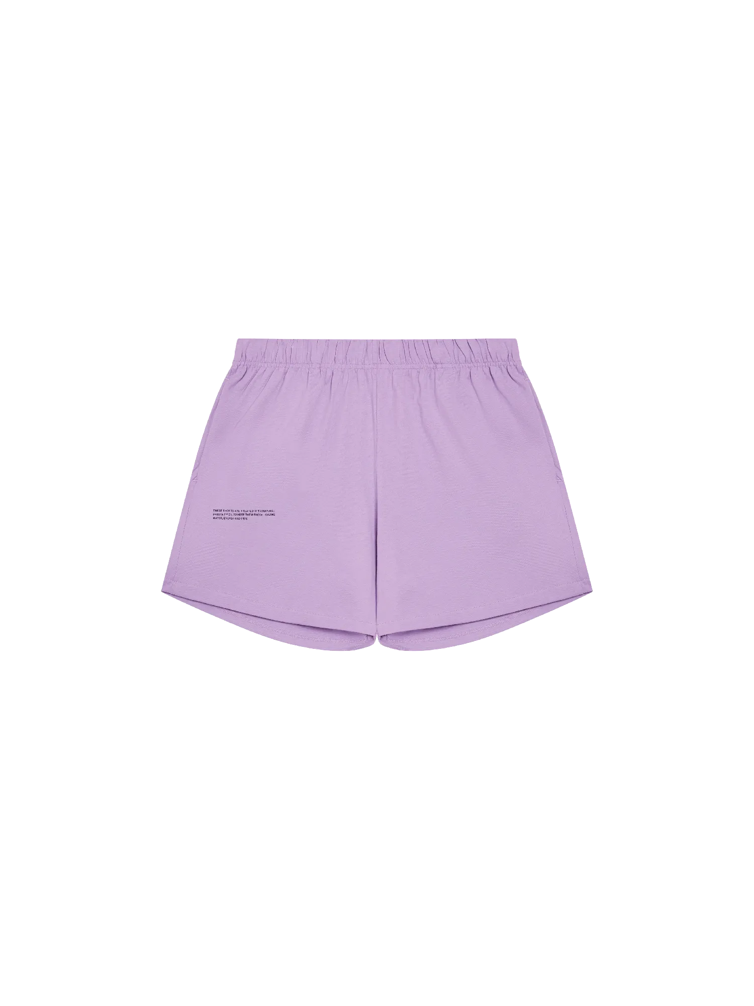 Organic Cotton Pajama Loose Shorts—orchid purple