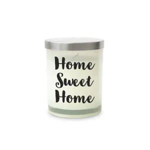 PERSONALIZED GLASS JAR GIFT CANDLE WITH LID - HOME SWEET HOME