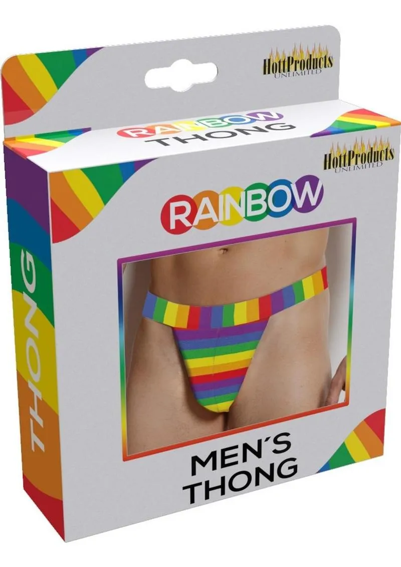 Rainbow Men's Thong