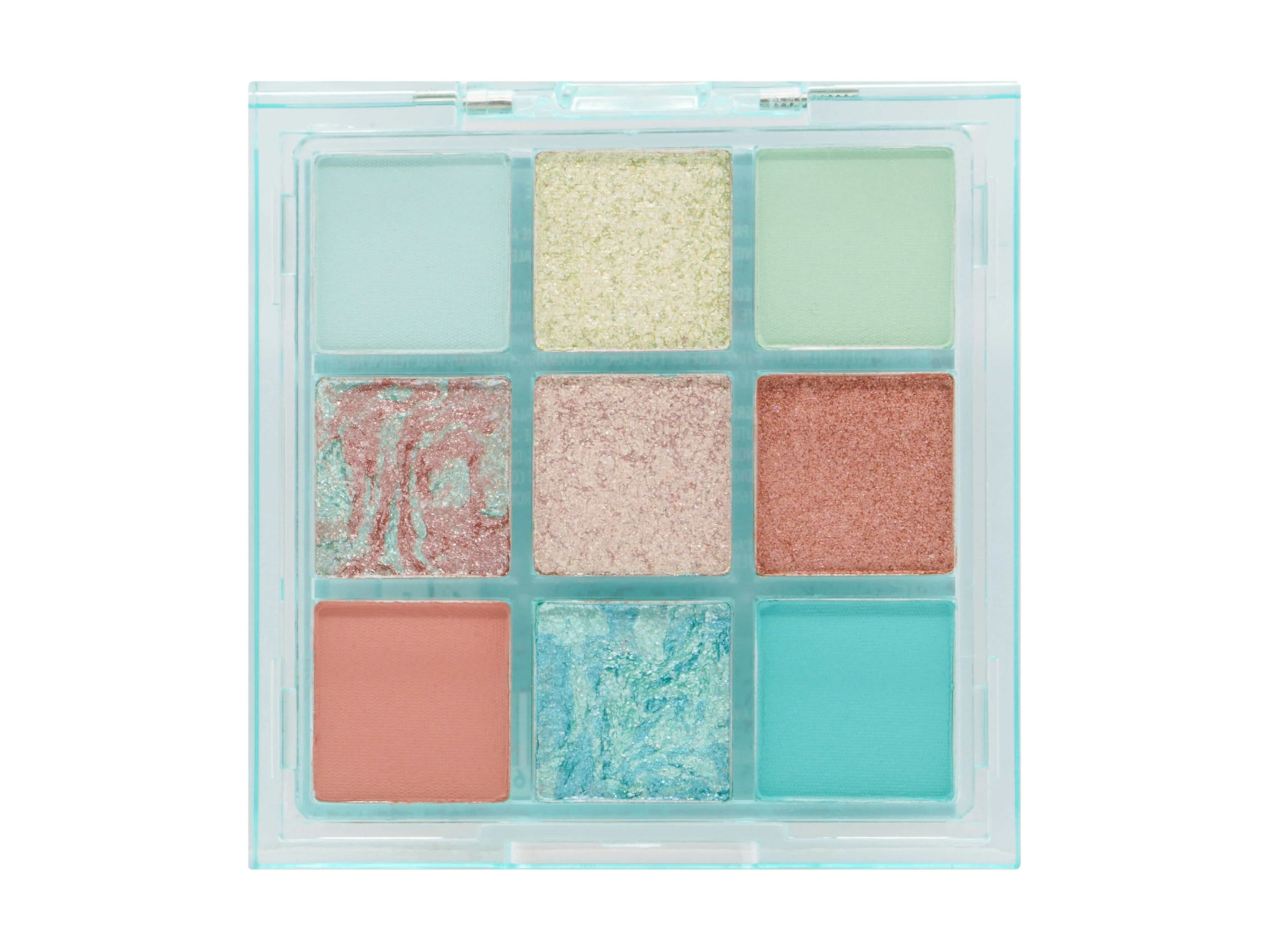 Soft Hues Pressed Pigment Palette - Aquamarine