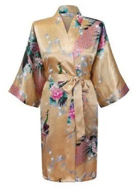 Synthetic Silk Robes