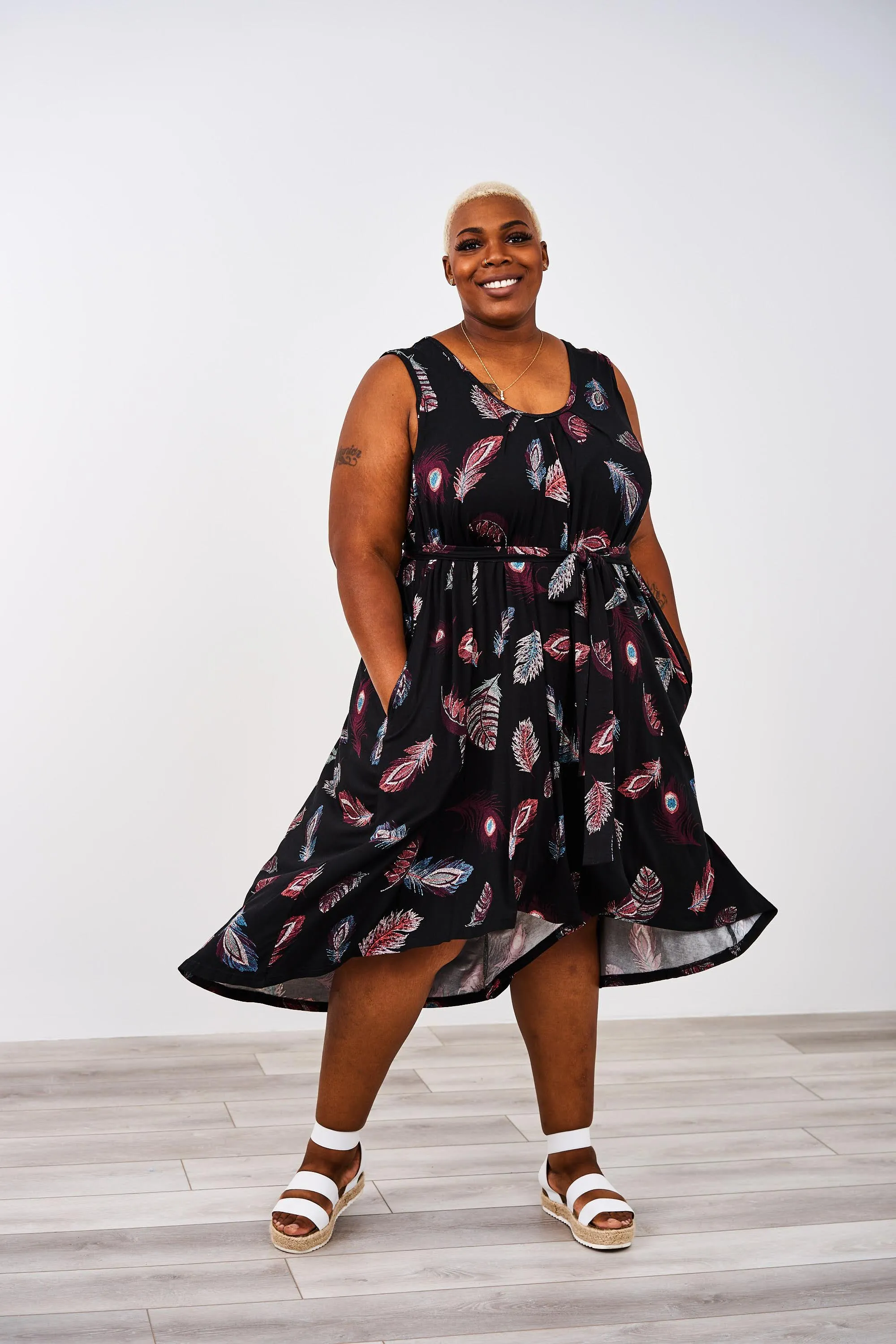 The Momper® Printed Nursing Romper - Last Chance