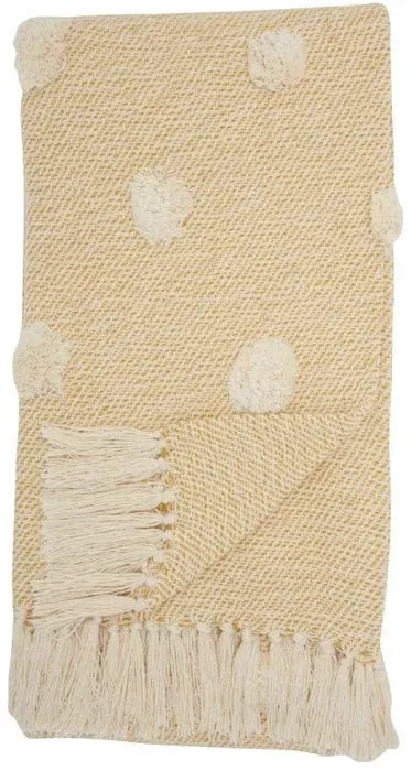 Throw SH019 Mustard Throw Blanket