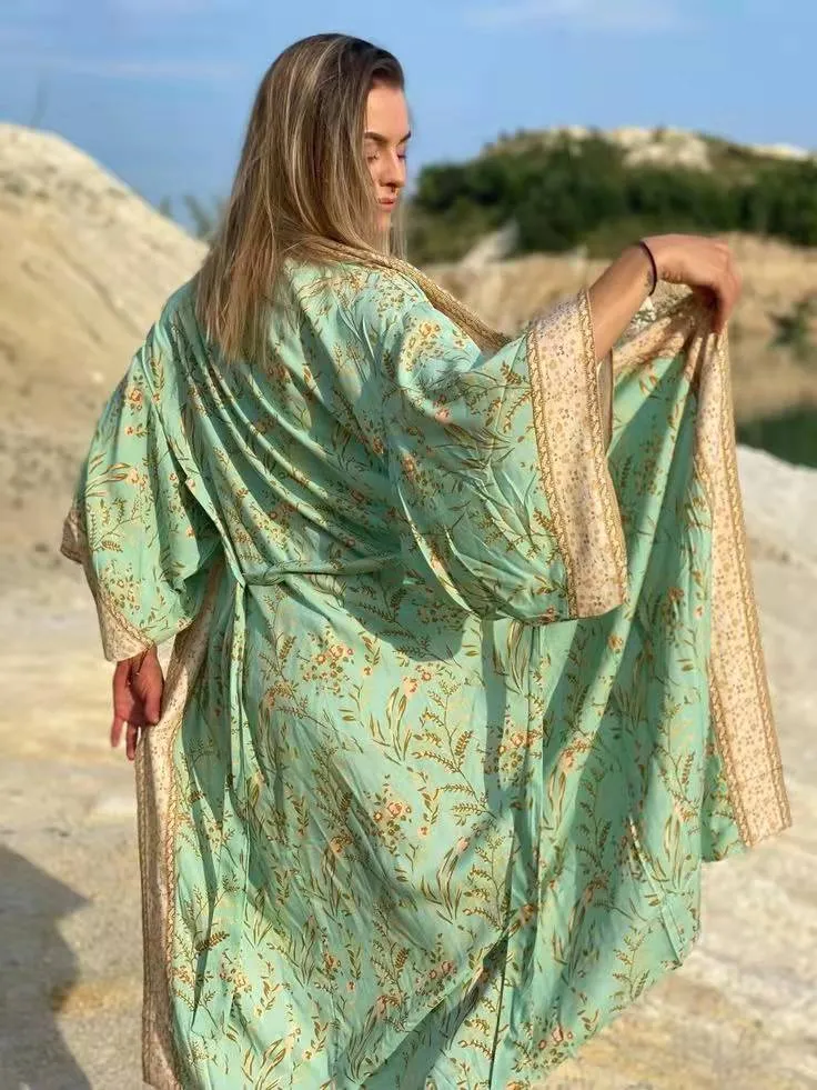 Timeless Tailoring Gown Robe Kimono