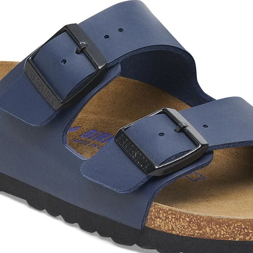 UNISEX BIRKENSTOCK ARIZONA SOFT FOOT BED BIRKO FLOR | BLUE