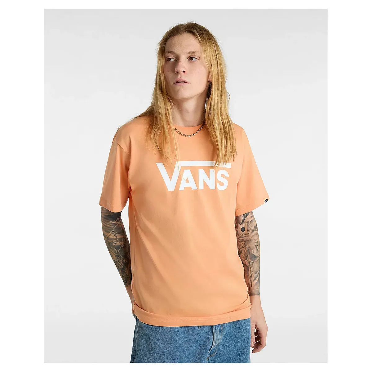 Vans Classic Tee - Copper Tan/White