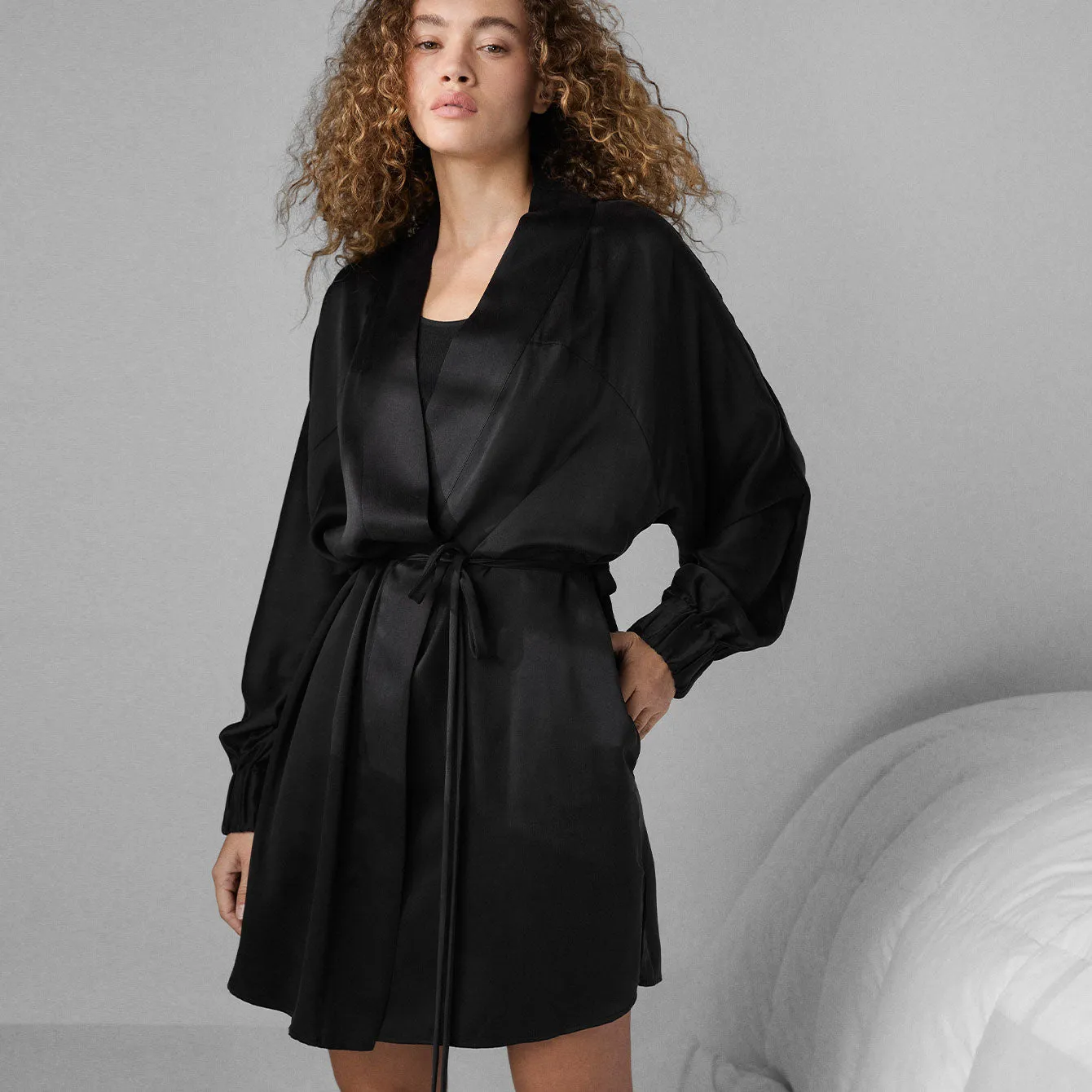 Washable Silk Robe